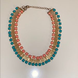 Stunning Turquoise and Coral Necklace